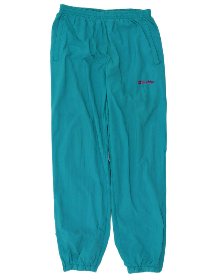 Lotto Herren Grafik-Trainingshose, Jogger, XL, Blau, Polyamid