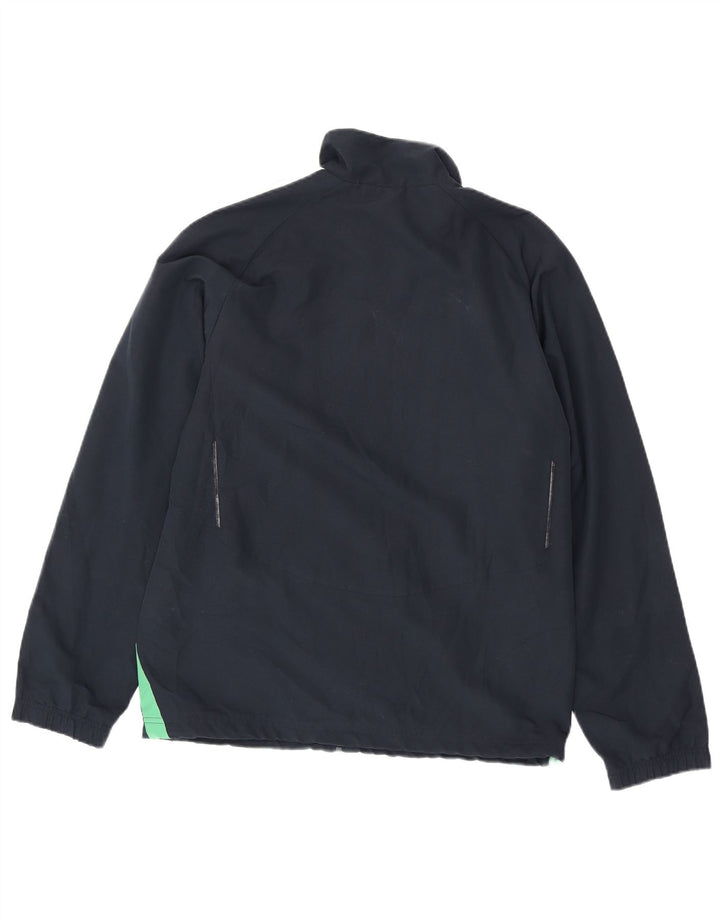 Adidas Herren-Trainingsanzug-Top-Jacke, UK 38/40, mittleres Marineblau, Farbblock