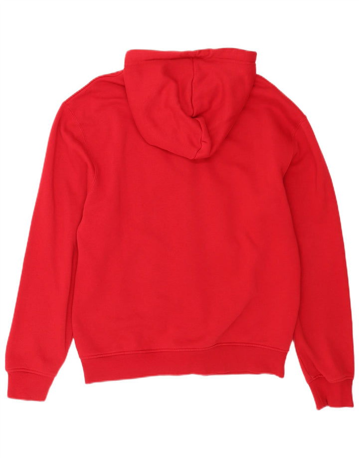 Jordan Herren-Kapuzenpullover mit Reißverschluss, klein, rote Baumwolle