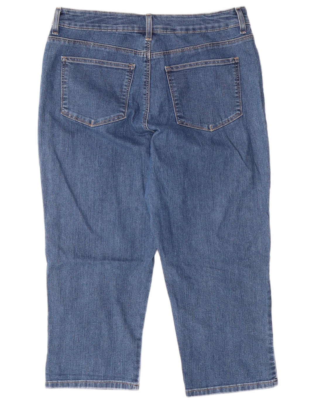 LEE Damen-Capri-Jeans mit klassischer Passform, US 16, 2XL, W34, L22, blaue Baumwolle