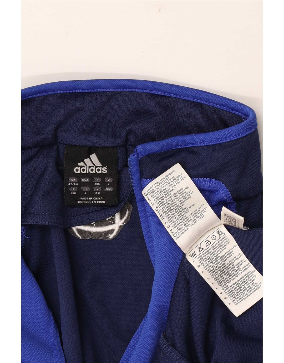 Adidas Herren Climacool Trainingsanzug Top Jacke UK 42/44 Large Marineblau