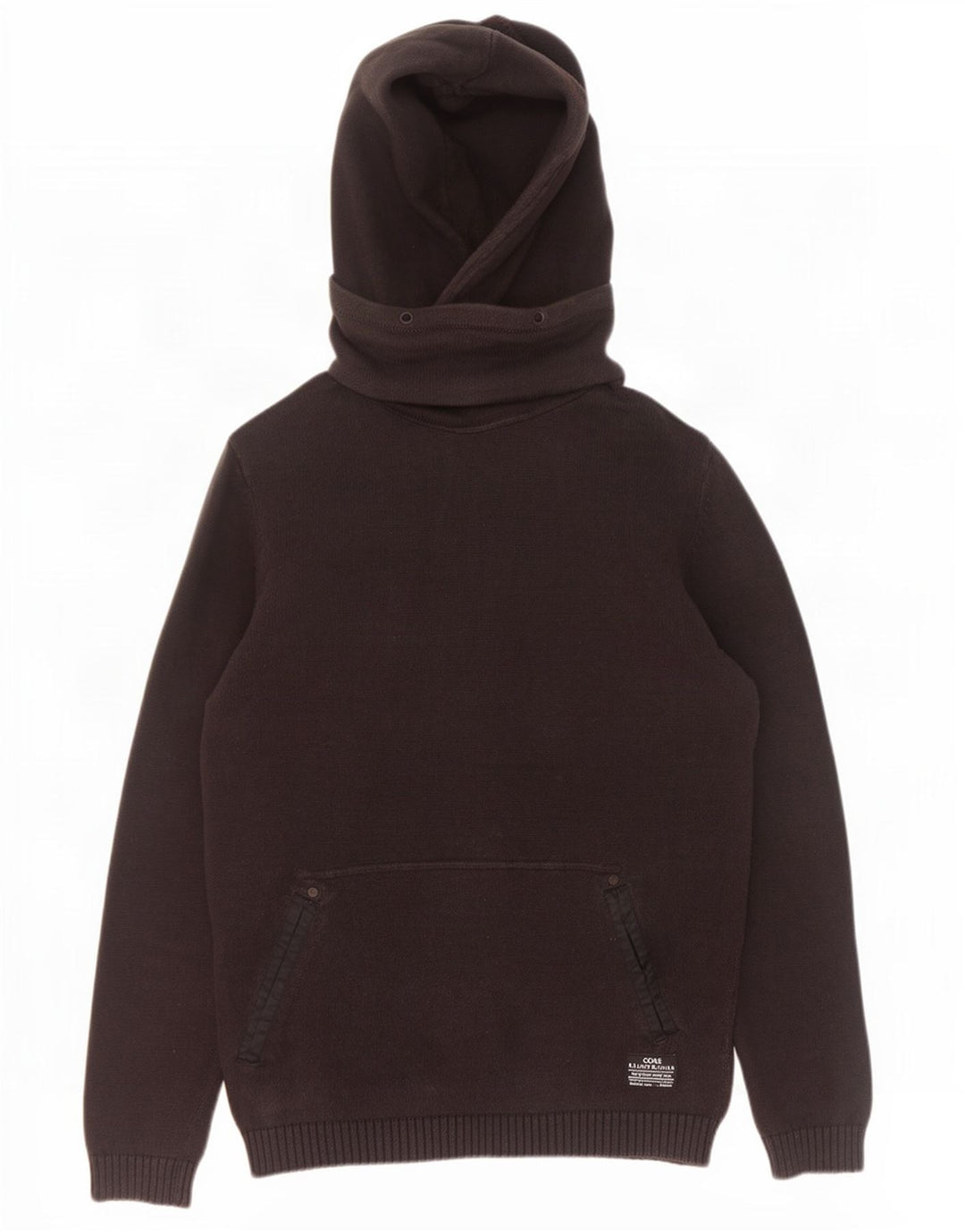 Jack & Jones Herren-Pullover mit Kapuze, groß, aus schwarzer Baumwolle