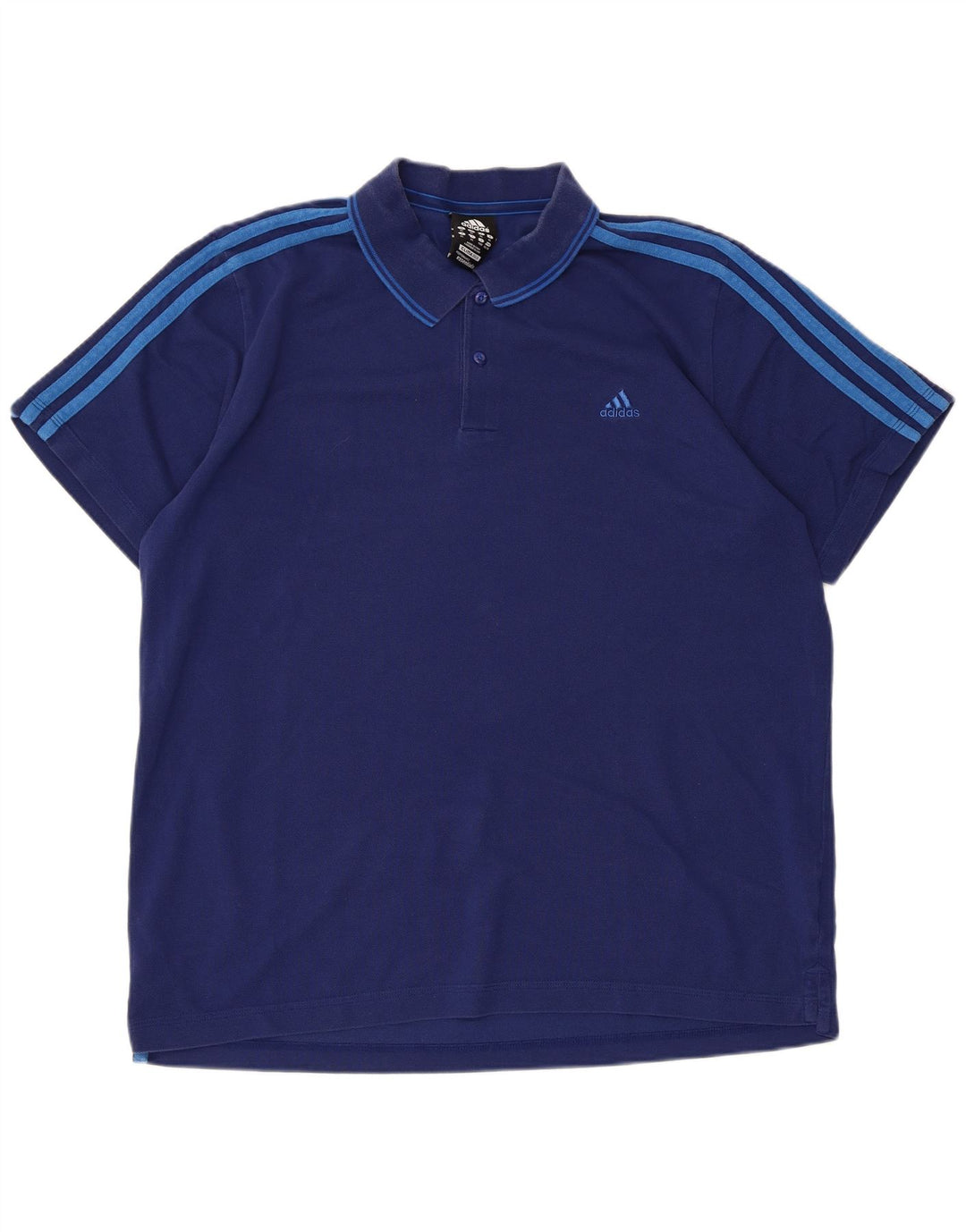 ADIDAS Herren Clima 365 Poloshirt XL Marineblau Baumwolle