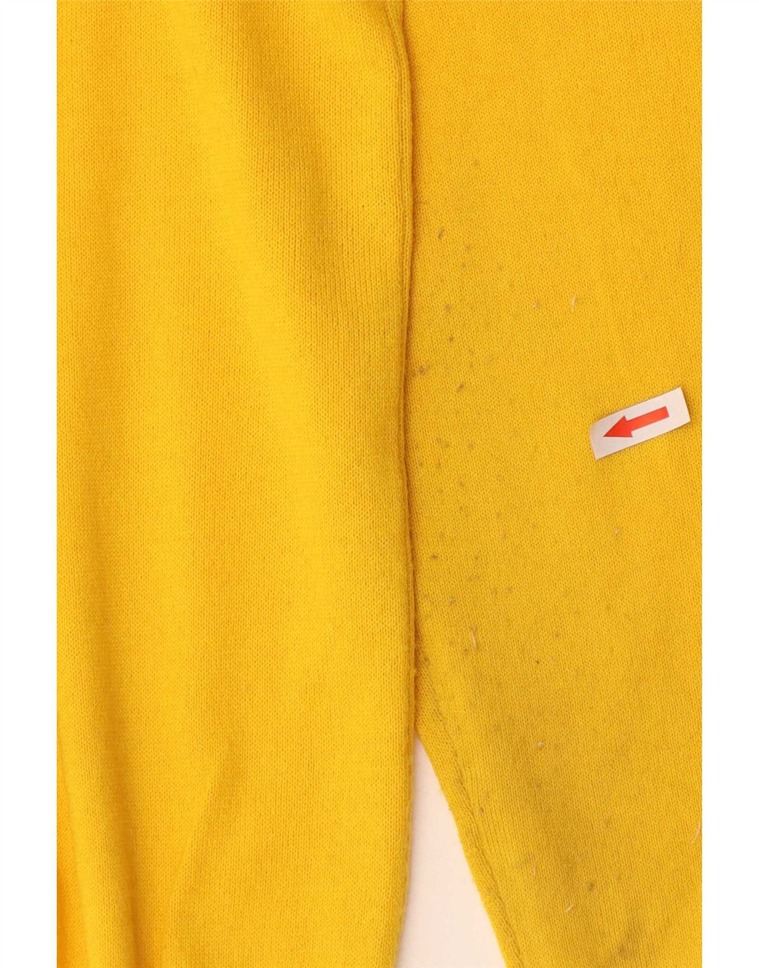 Rifle Herren-Pullover mit Rundhalsausschnitt, mittelgelbes Acryl