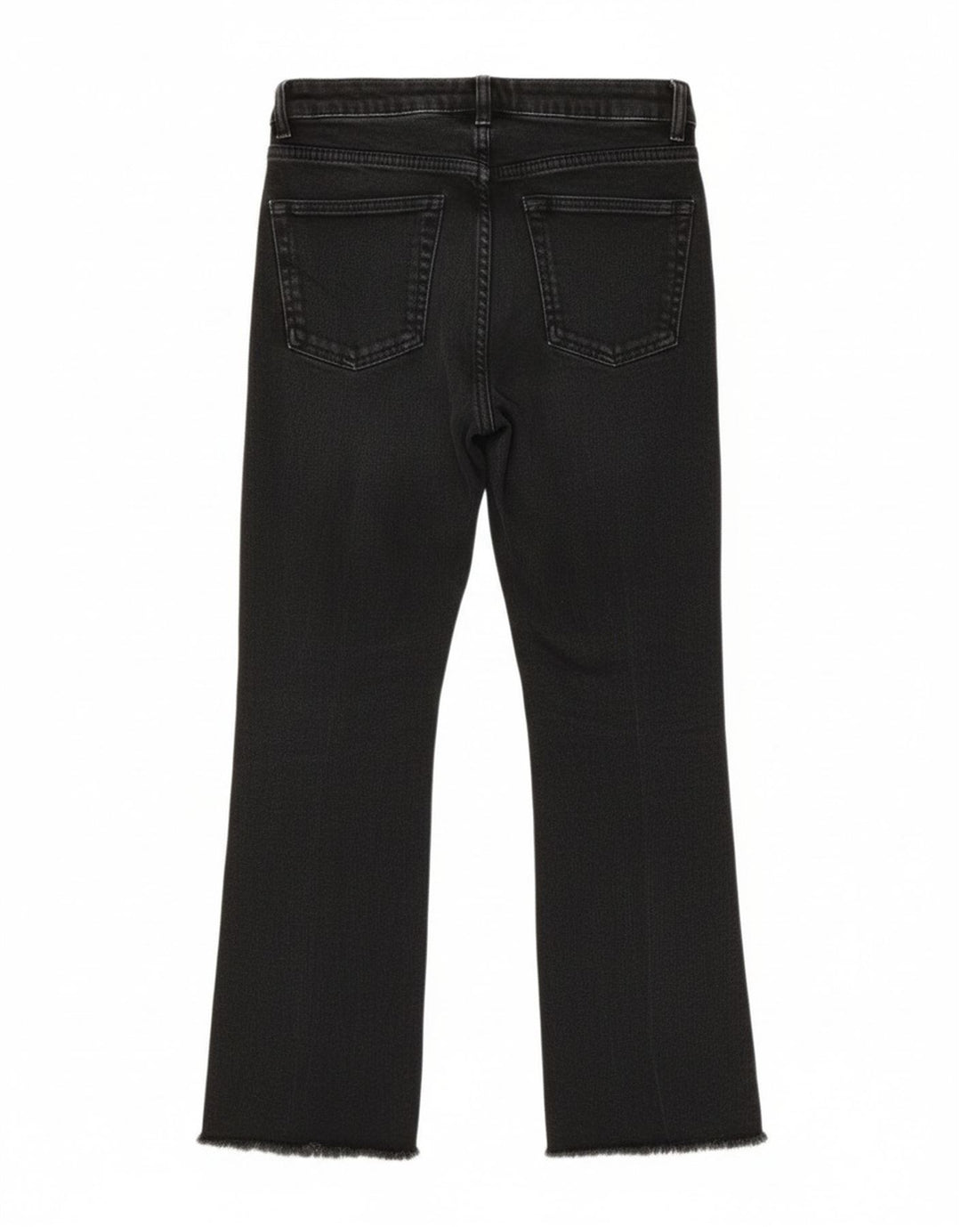 Kurze Jeans für Damen von Zara, EU 38, Größe S, W28, L24, Schwarz
