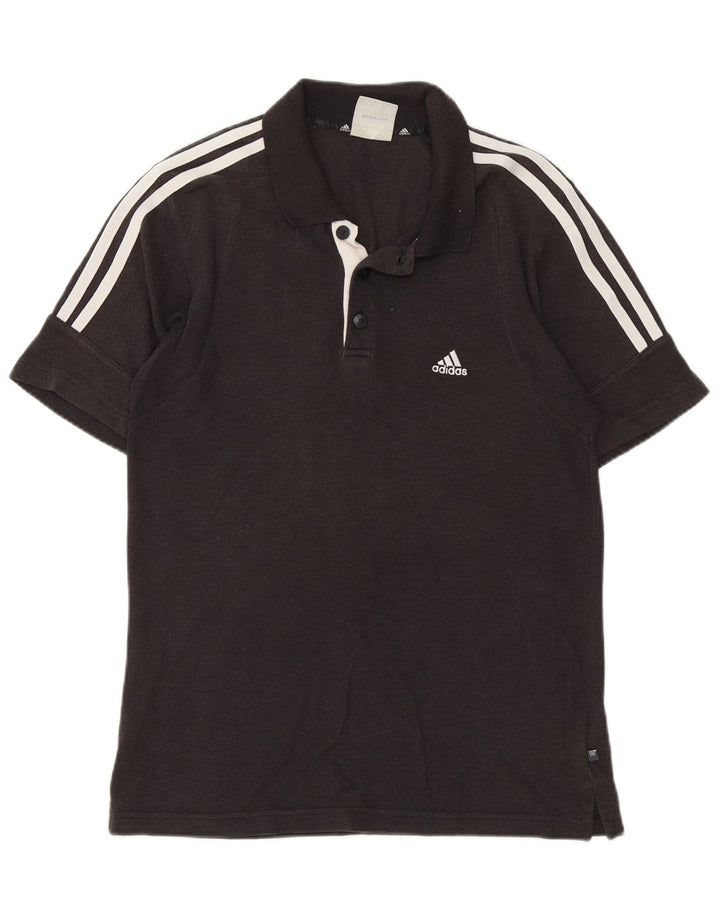 Adidas Herren Poloshirt Große graue Baumwolle