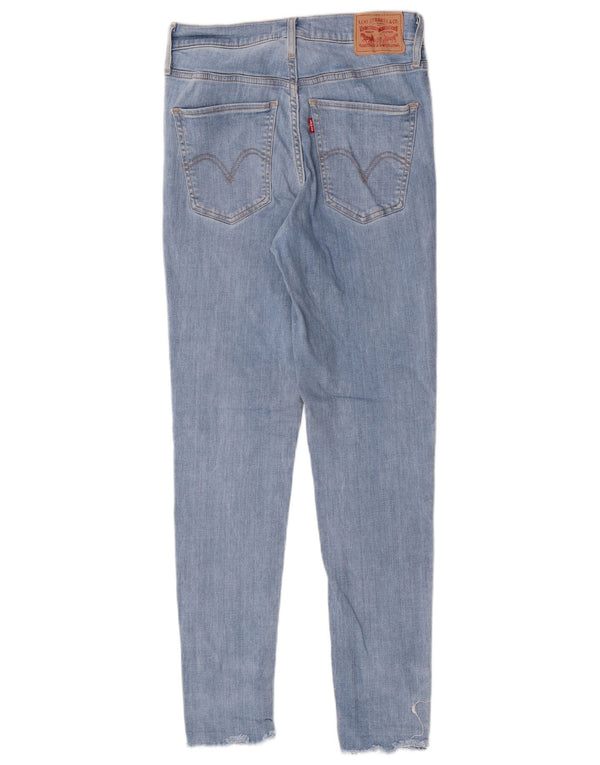Levi's Damen Skinny Jeans W28 L27 Blaue Baumwolle
