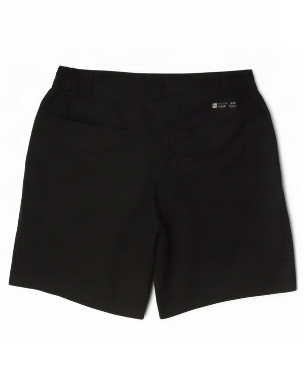 Mountain Warehouse Damen Chinoshorts UK 12 Medium W32 Schwarzes Polyester