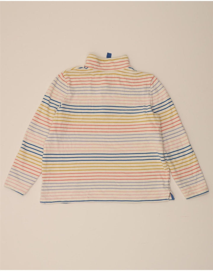 JOULES Womens Sweatshirt Jumper UK 12 Medium Multicoloured Pinstripe Vintage Joules and Second-Hand Joules from Messina Hembry 