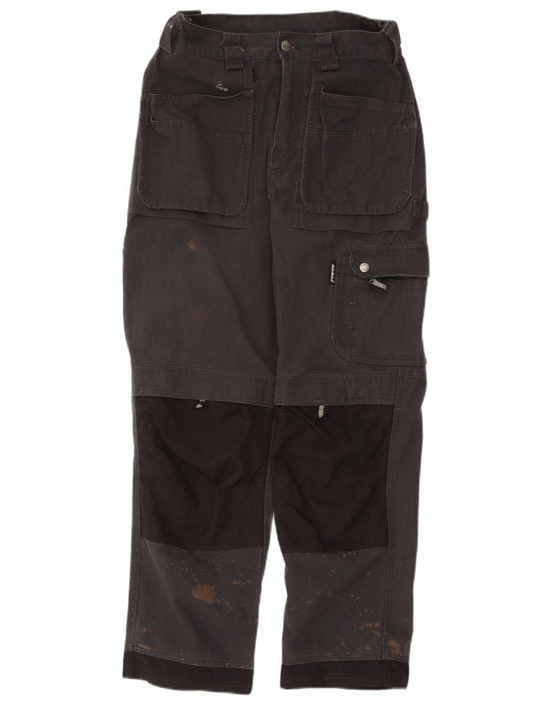 Dickies Gerade Herren-Cargohose W30 L28 Graues Colourblock-Polyester