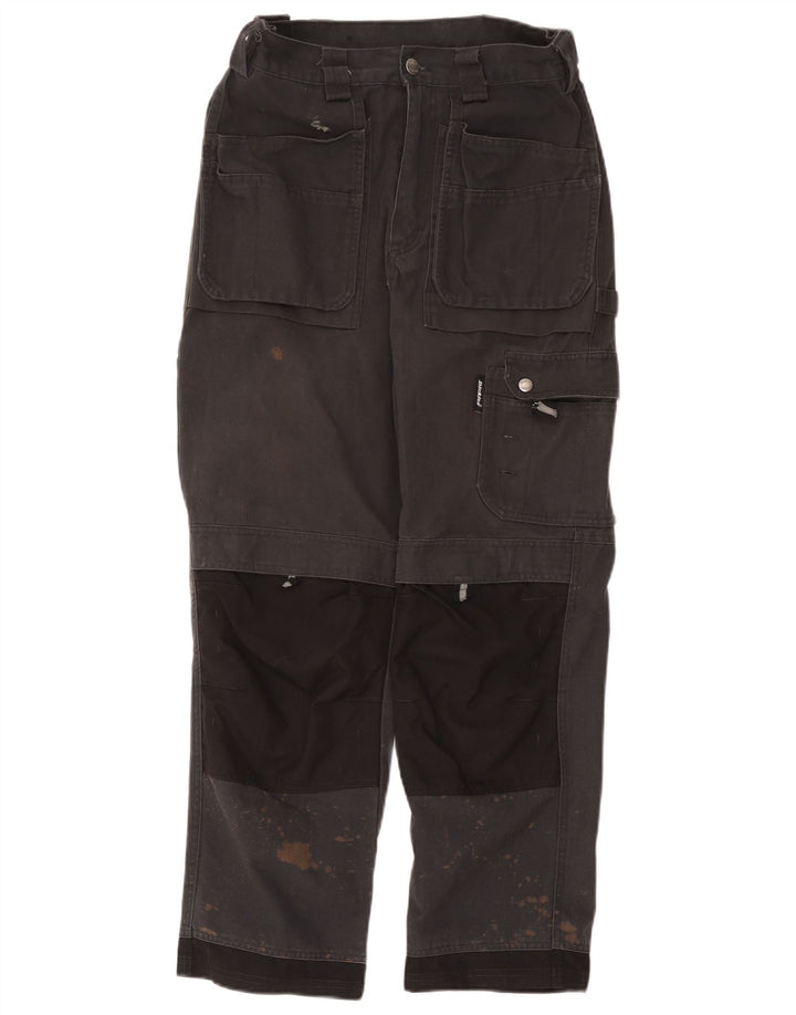 Dickies Gerade Herren-Cargohose W30 L28 Graues Colourblock-Polyester