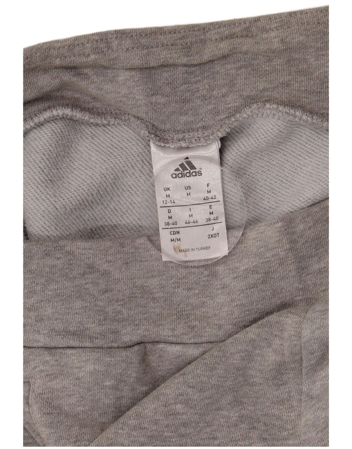 ADIDAS Damen Graphic Trainingshose Jogger UK 12/14 Mittelgrau