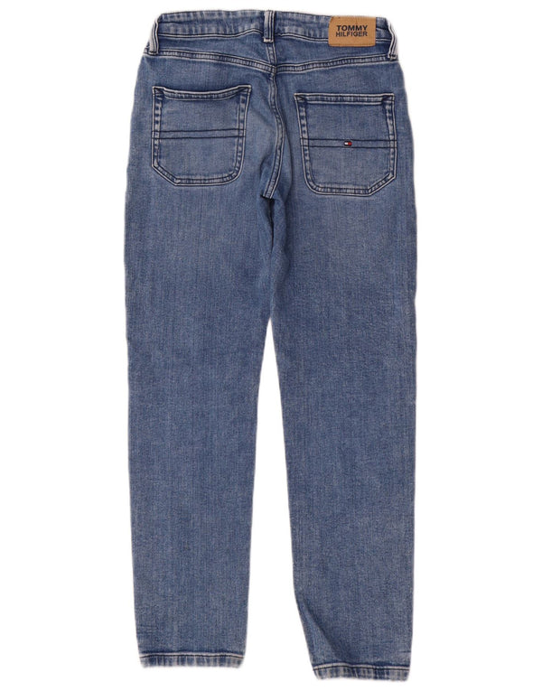 Tommy Hilfiger Straight Jeans für Jungen, 11–12 Jahre, W26 L27, blaue Baumwolle