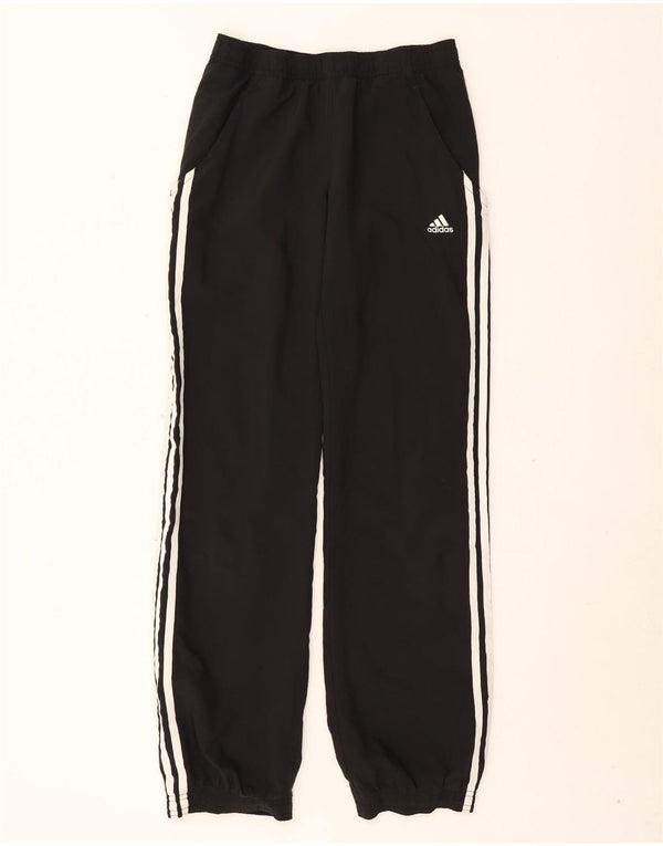 ADIDAS Damen Trainingshose Jogger UK 8 Small Schwarz Polyester