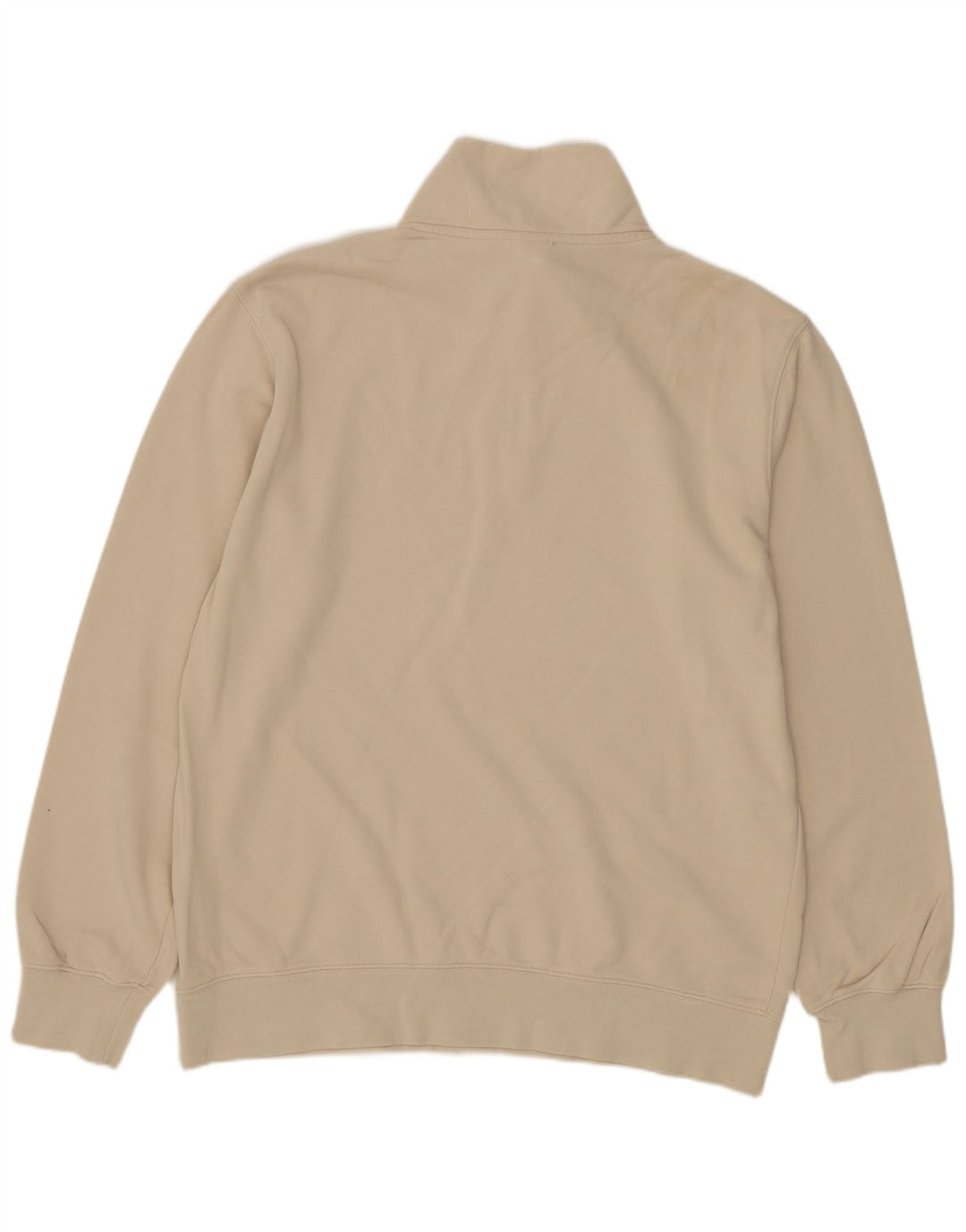 Levi's Herren-Sweatshirt mit Reißverschluss, Standard-Passform, mittelbeige Baumwolle