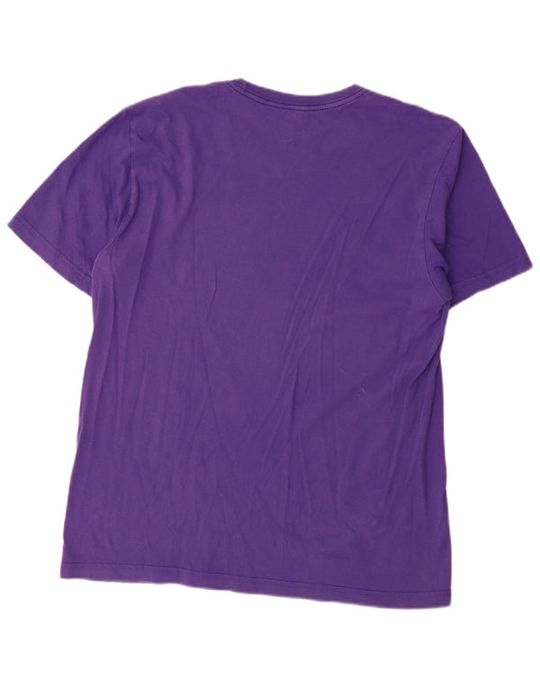 Nike Herren-T-Shirt mit Standard-Passform, Grafik, Größe L, Lila, Baumwolle