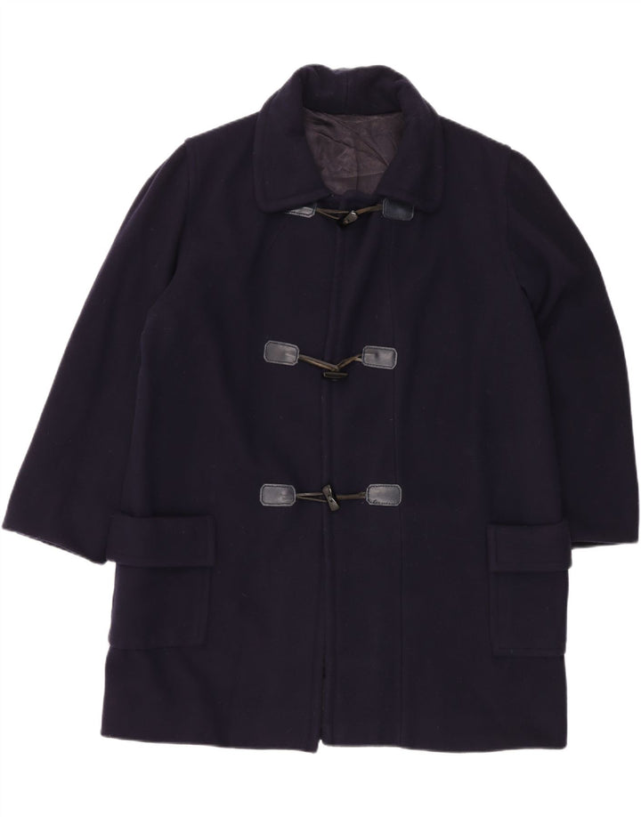 VINTAGE Herren Dufflecoat UK 40 Large Marineblau