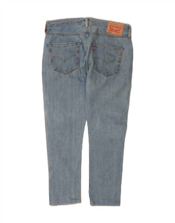 LEVI'S Mens 501 Straight Jeans W34 L27 Blue Cotton Vintage Levi's and Second-Hand Levi's from Messina Hembry 