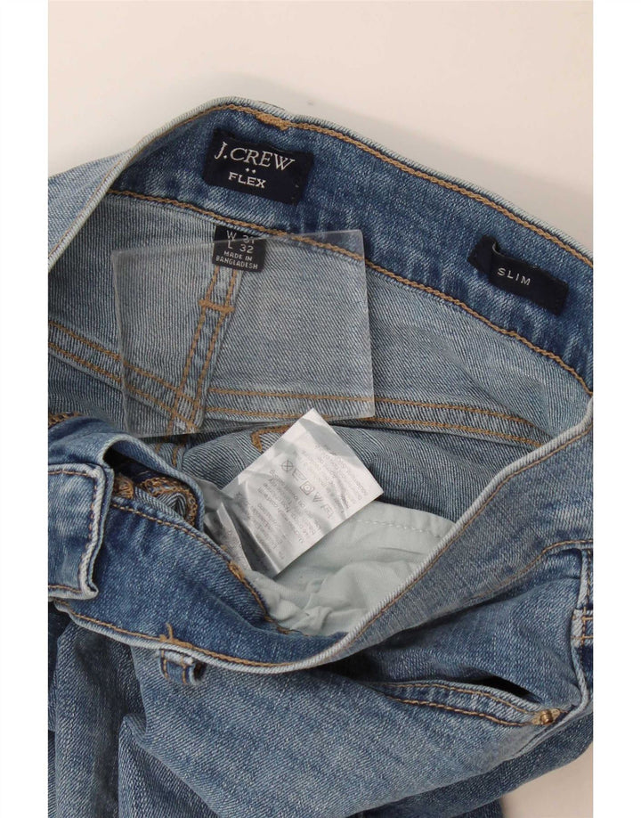 J. Crew Damen Slim Jeans W31 L32 Blaue Baumwolle
