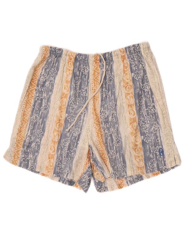 Conte of Florence Herren Sportshorts XL W38 L4 Mehrfarbig gestreift Sport