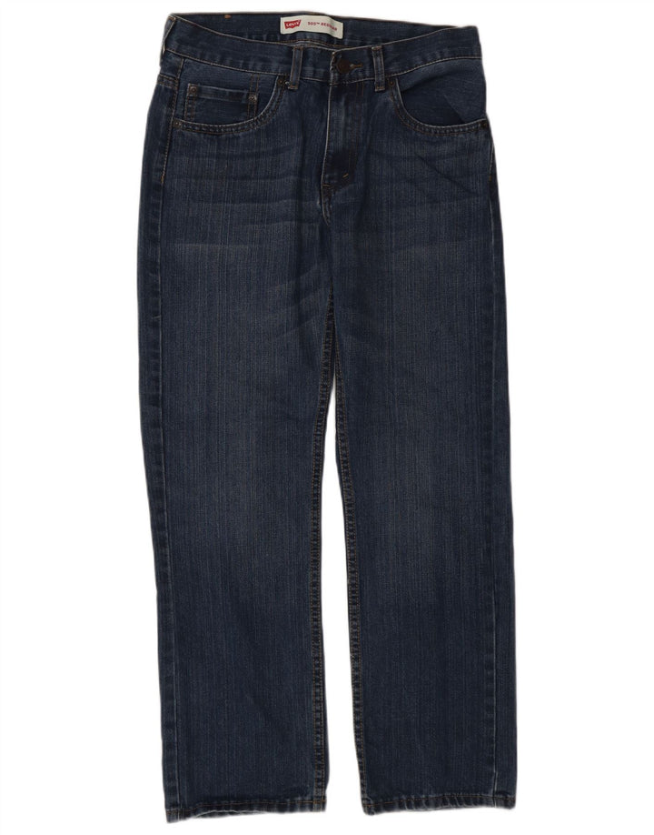Levi's Jungen 505 Regular Straight Jeans 15–16 Jahre W38 L38 Blaue Baumwolle
