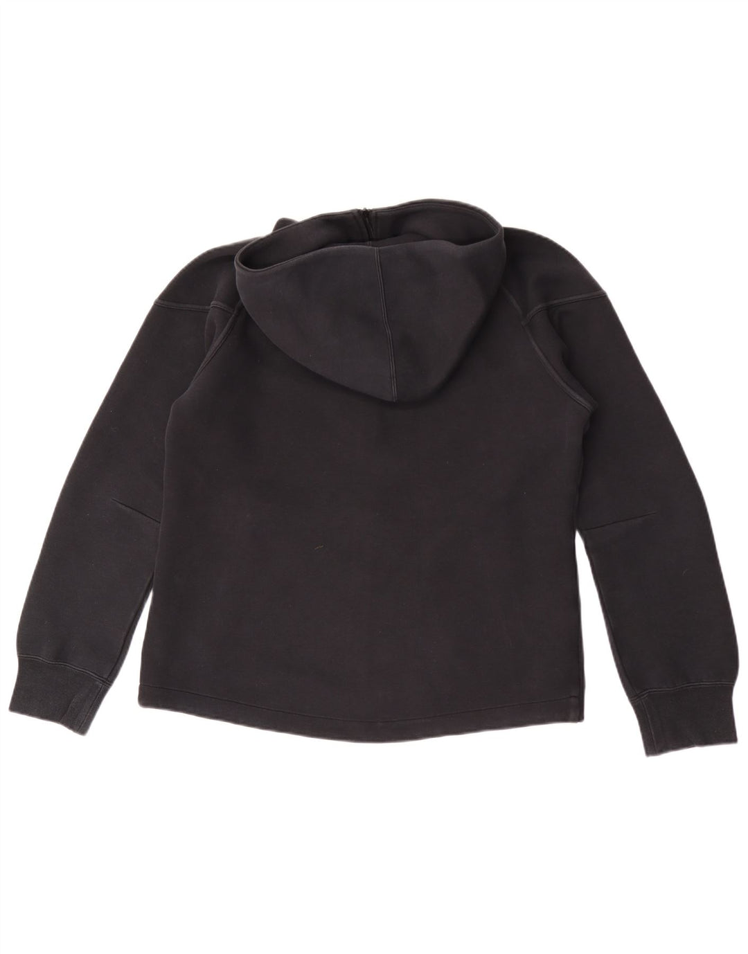 Nike Herren-Kapuzenpullover mit Reißverschluss, mittelschwarz, Baumwolle