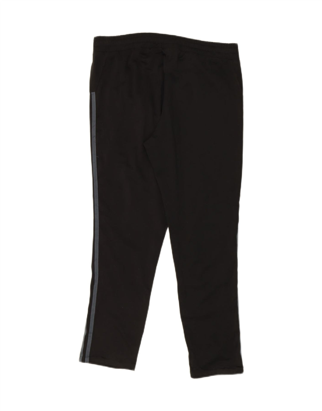 ADIDAS Mens Graphic Tracksuit Trousers UK 38/40 Medium  Black Polyester Vintage Adidas and Second-Hand Adidas from Messina Hembry 