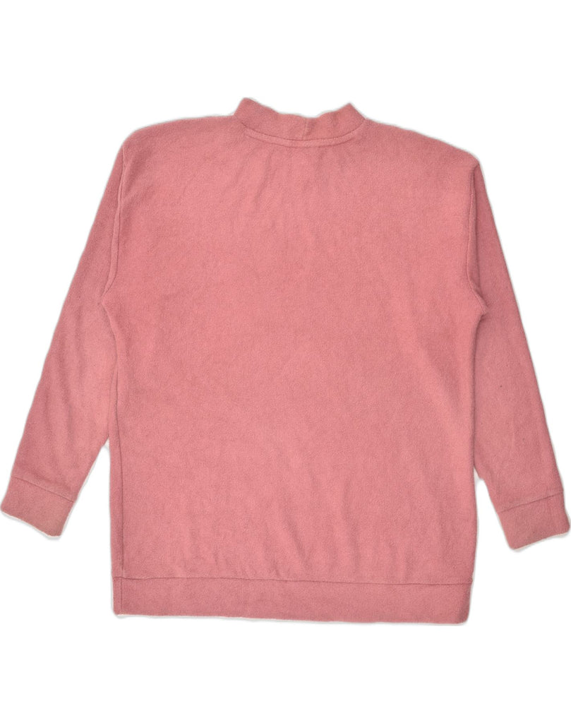 VICTORIAS SECRET Womens Oversized Sweatshirt Jumper UK 10 Small Pink | Vintage Victorias Secret | Thrift | Second-Hand Victorias Secret | Used Clothing | Messina Hembry 