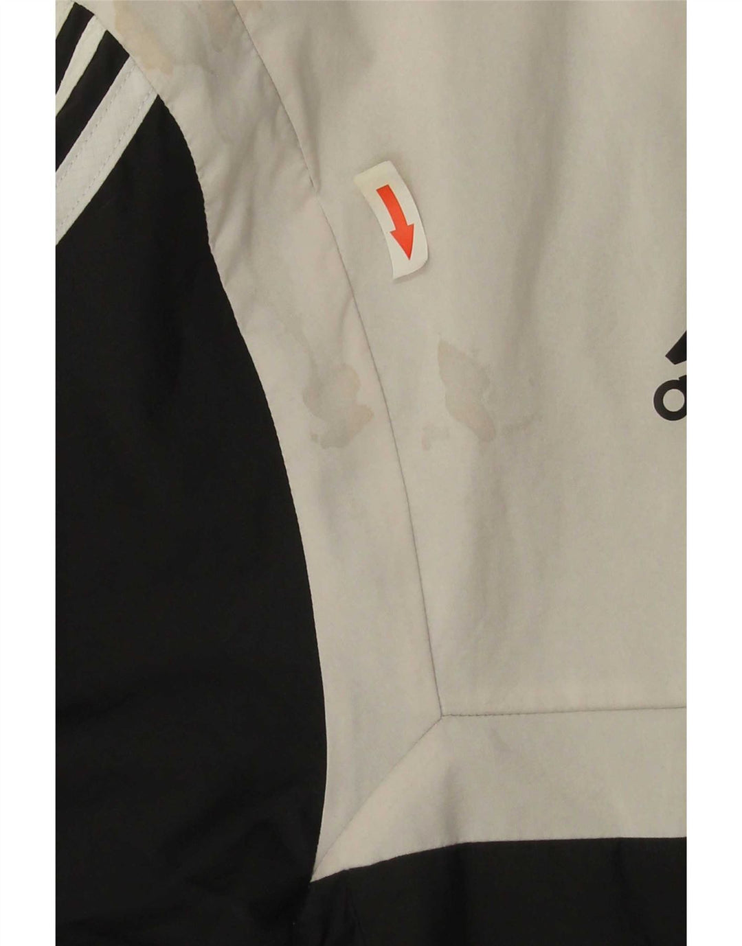 Adidas Herren-Trainingsanzug mit Kapuze, Jacke, Mittelschwarz, Farbblock-Polyester