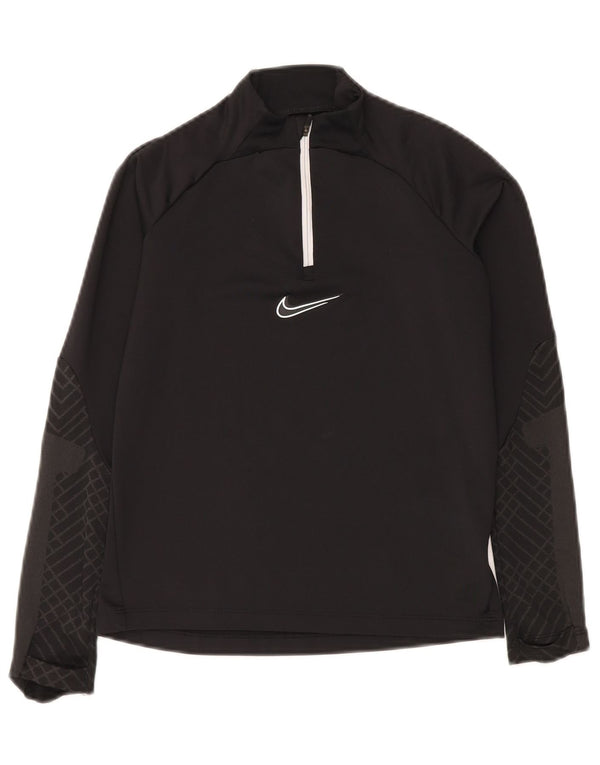 Nike Dri Fit Slim Pullover-Trainingsanzug für Jungen, 10–11 Jahre, mittelgroß, Schwarz
