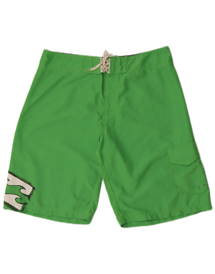 Billabong Herren Badeshorts mit Grafik, Größe L, Grün