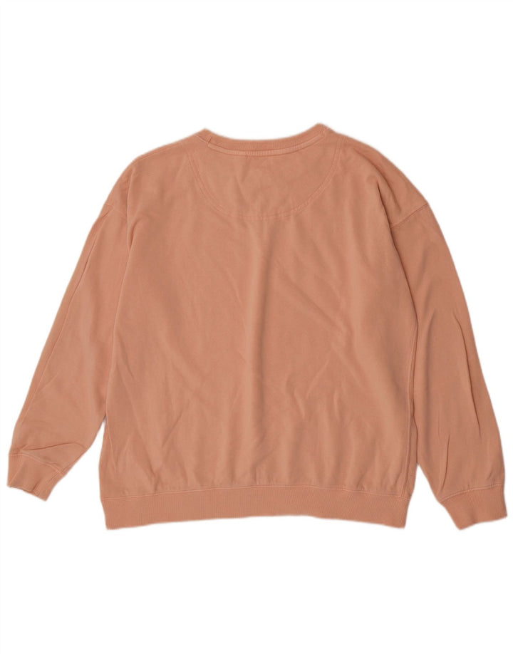 Fat Face Damen-Sweatshirt-Pullover, Gr. 14, Größe L, Rosa, Baumwolle