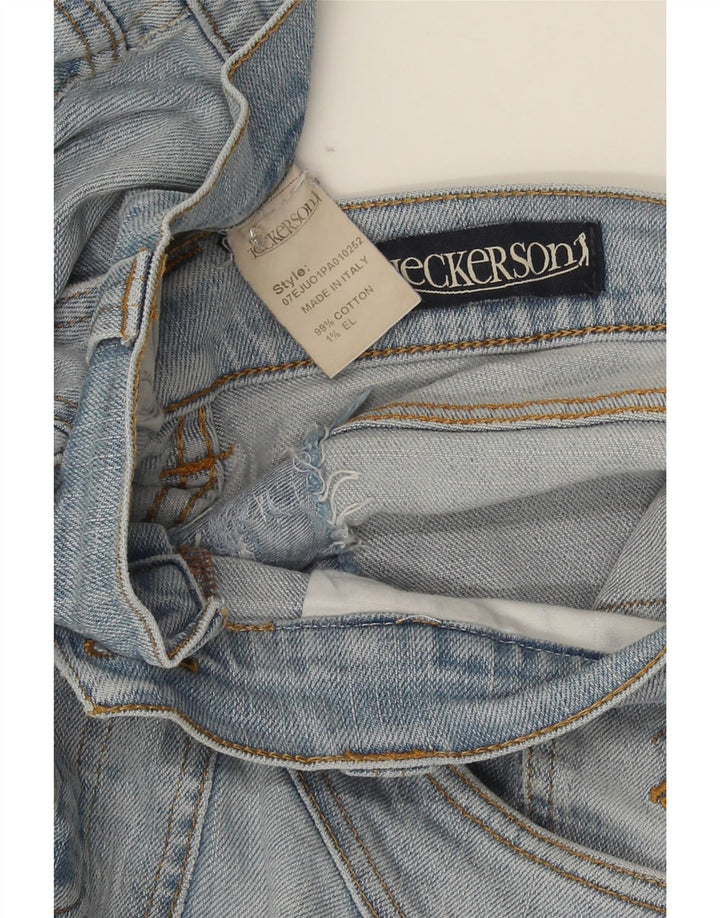 Jeckerson Herren Straight Jeans W36 L32 Blaue Baumwolle