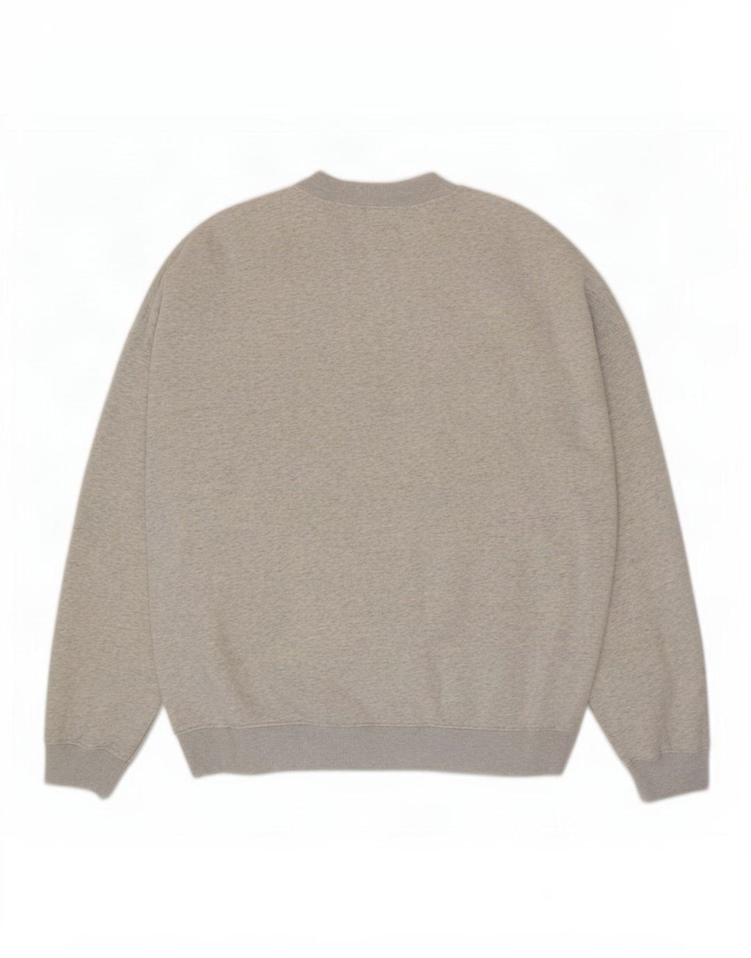 Abercrombie & Fitch Herren-Sweatshirt in Übergröße, groß, aus grauer Baumwolle