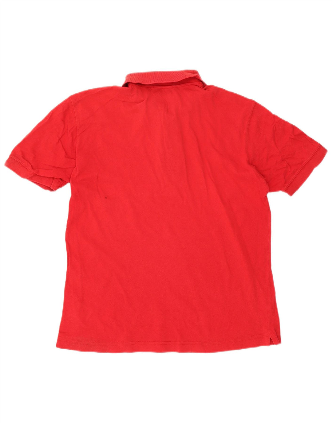 Sergio Tacchini Herren-Poloshirt aus mittelroter Baumwolle