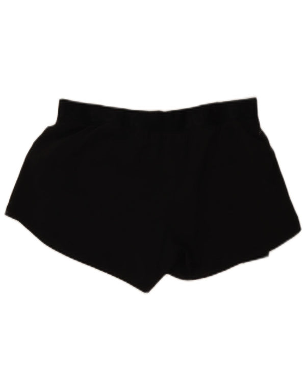 Nike Damen Dri Fit Sport Shorts UK 14 Medium Schwarz