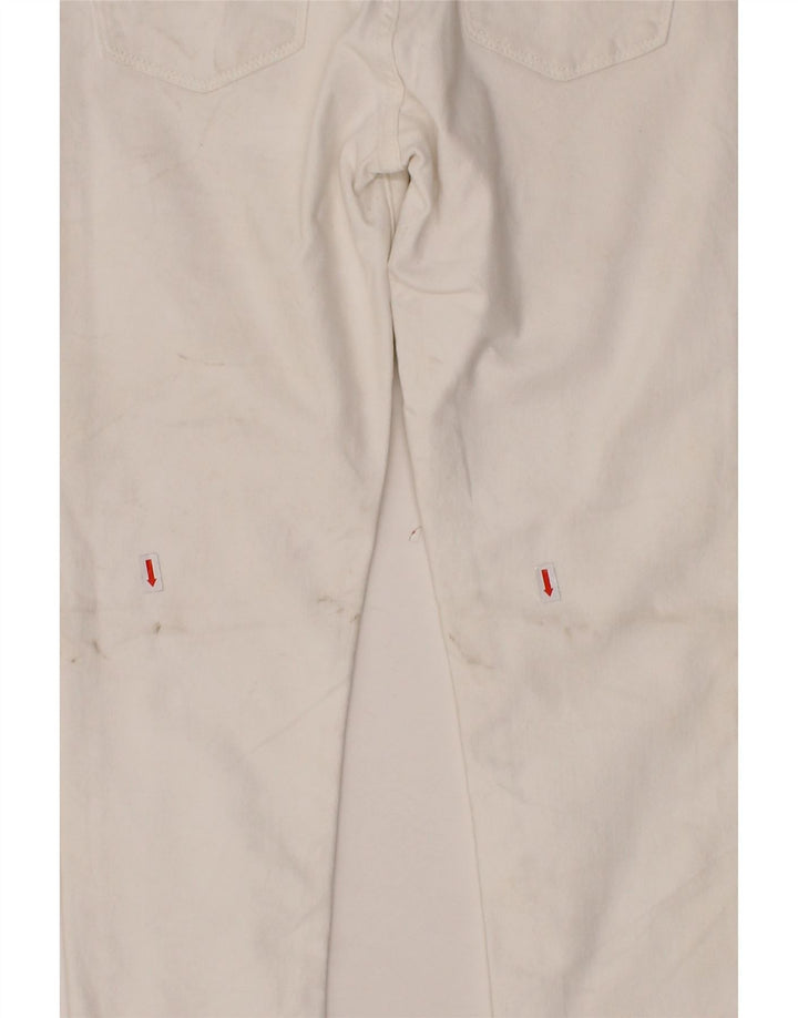 LEVI'S Womens 711 Skinny Jeans W28 L30  White Cotton Vintage Levi's and Second-Hand Levi's from Messina Hembry 