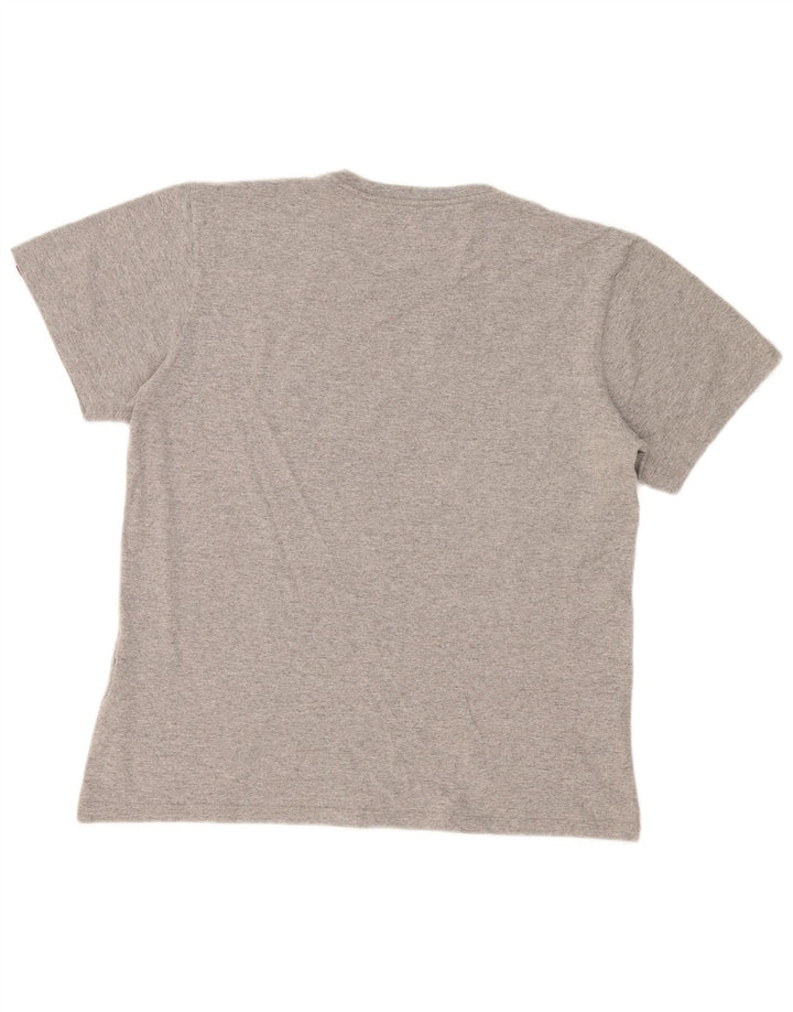 Levi's Herren-T-Shirt-Oberteil, groß, grau gefleckt