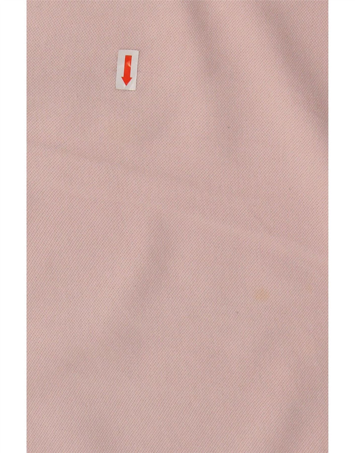 MARLBORO CLASSICS Herren-Poloshirt aus mittelrosa Baumwolle