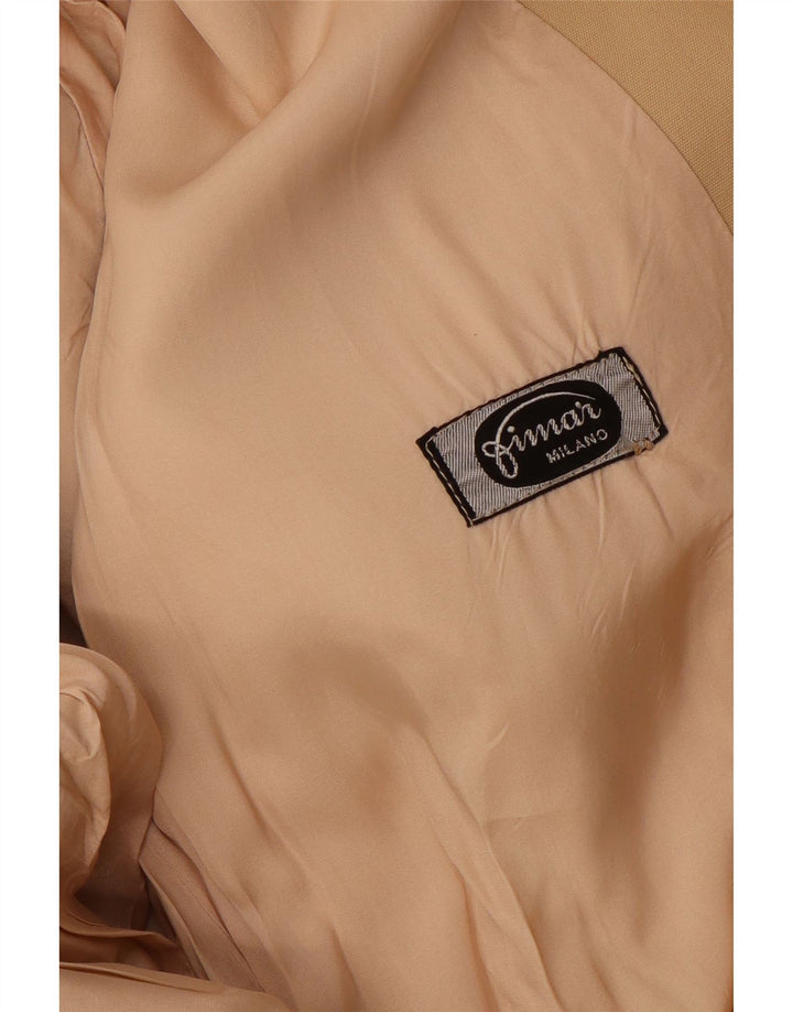 Vintage Herren Trenchcoat UK 36 Small Beige