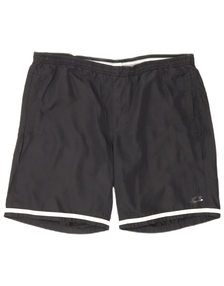 Lotto Herren Sportshorts Medium Schwarz