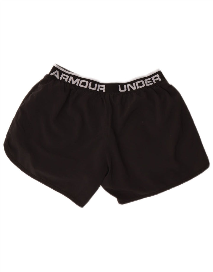 UNDER ARMOUR Sportshorts mit taillierter Grafik für Mädchen, 13–14 Jahre, XL, Schwarz