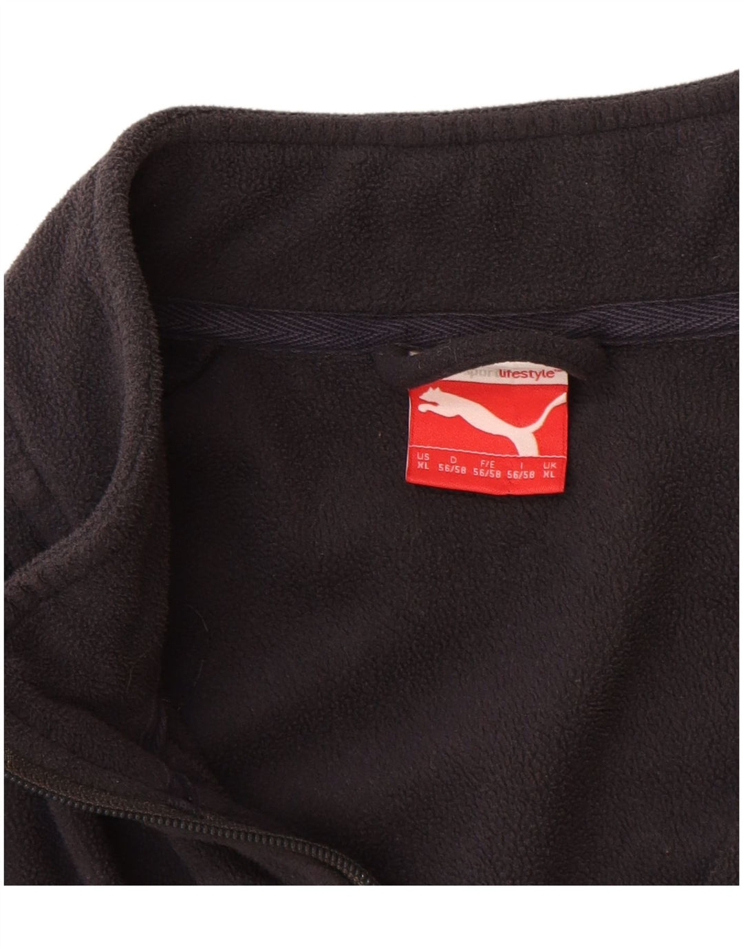 Puma Herren Fleecejacke UK 42 XL Marineblau