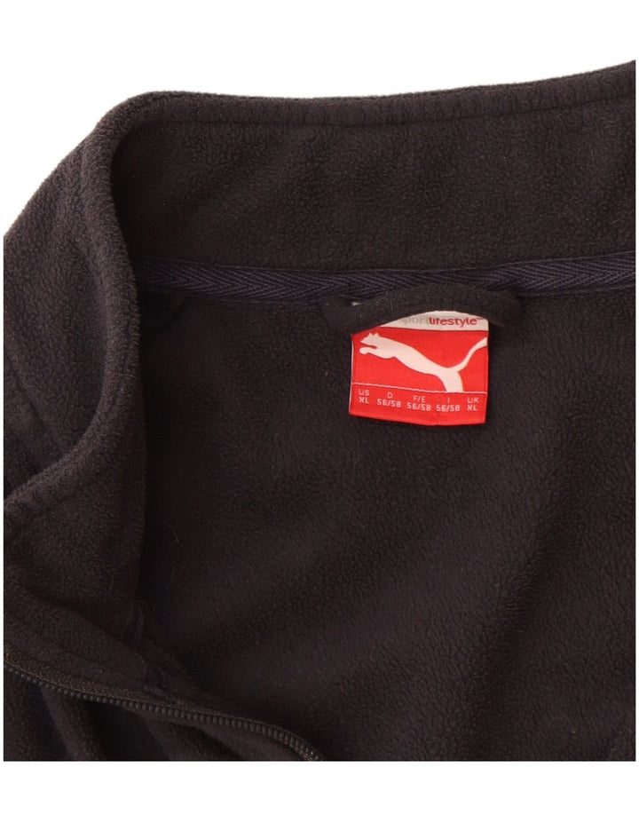 Puma Herren Fleecejacke UK 42 XL Marineblau