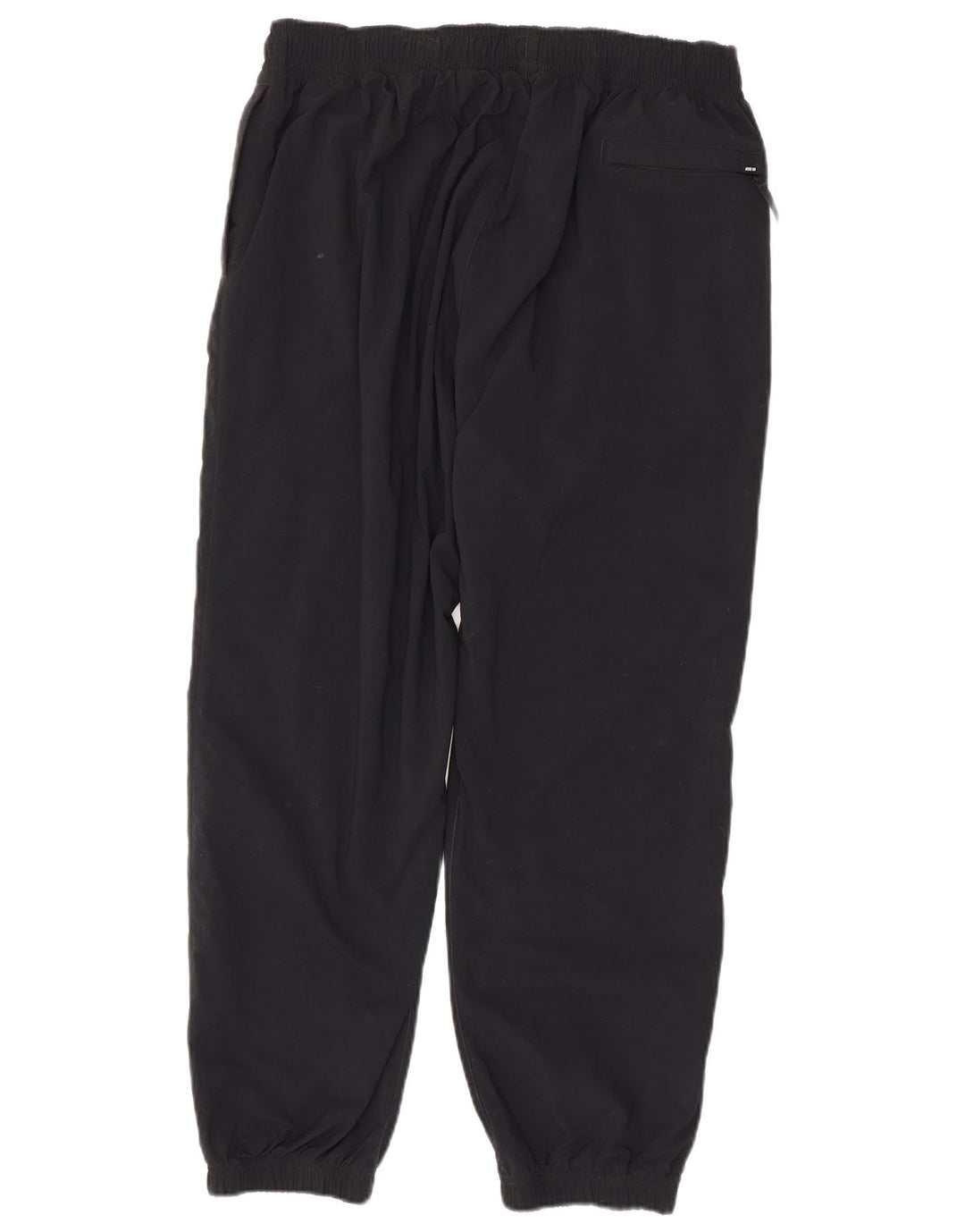 Nike Herren-Trainingshose, Jogginghose, mittelgroß, schwarzes Nylon