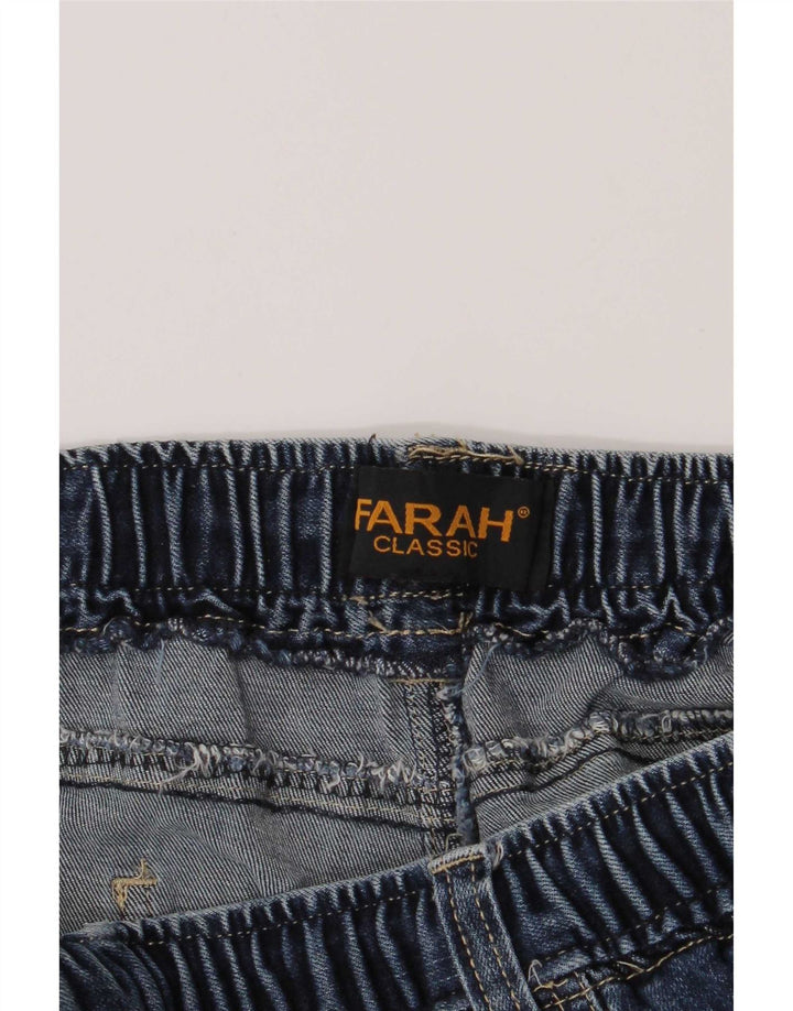 Farah Damen-Jeans, klassisch, gerade, W36, L27, Blau, Baumwolle
