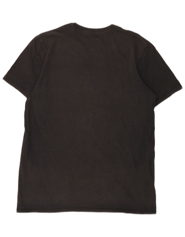 Nike Herren-T-Shirt mit Grafik, groß, Schwarz, Farbblock
