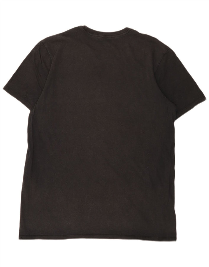 Nike Herren-T-Shirt mit Grafik, groß, Schwarz, Farbblock