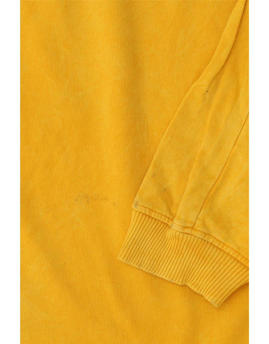 Zara Damen-Oversize-Sweatshirt-Pullover, Gr. 10, Größe S, Gelb, Baumwolle