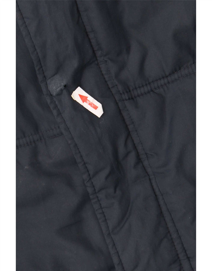 Lotto gepolsterte Herrenjacke mit Kapuze, UK 44 2XL, Marineblau, Polyester